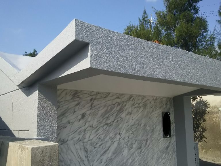 コンクリート墓修理②