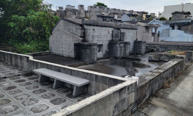 近畿地方にお住まいのn様のお墓、改修工事スタート 沖縄