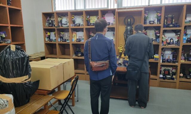 I家之墓建て替え工事・・・【納骨式】那覇市