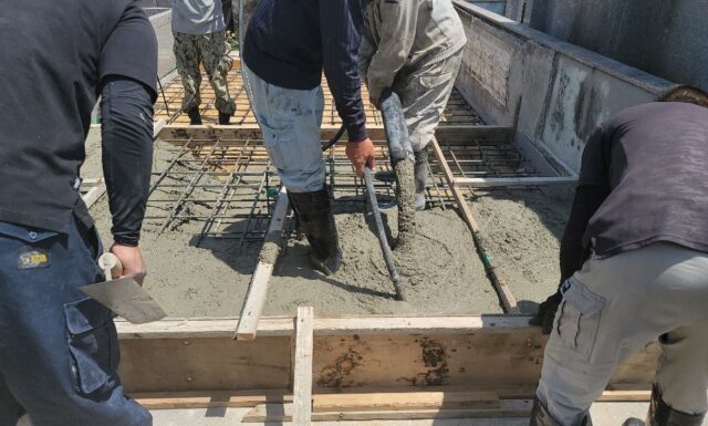 T家之墓建て替え工事・・・【基礎工事】名護市