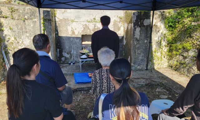 C家之墓建替工事・・・【出骨】宜野湾市