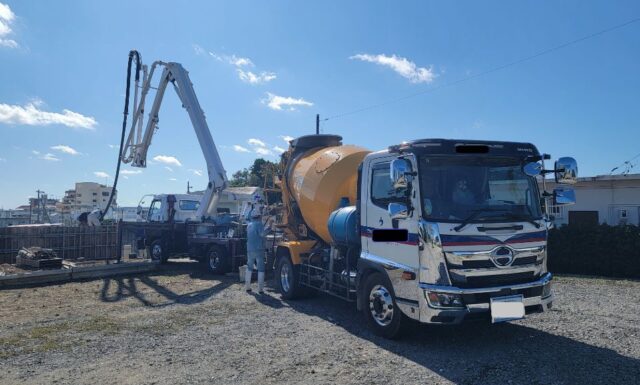 C家之墓建て替え工事・・・【基礎工事２】宜野湾市