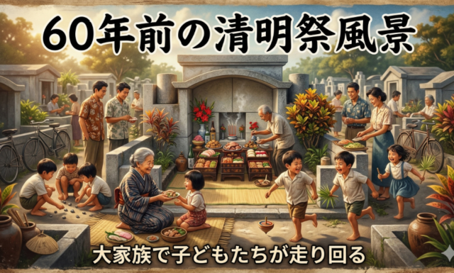 子供の頃のシーミーとは。〜60年前の思い出と、今の子供たちへ繋ぐバトン〜