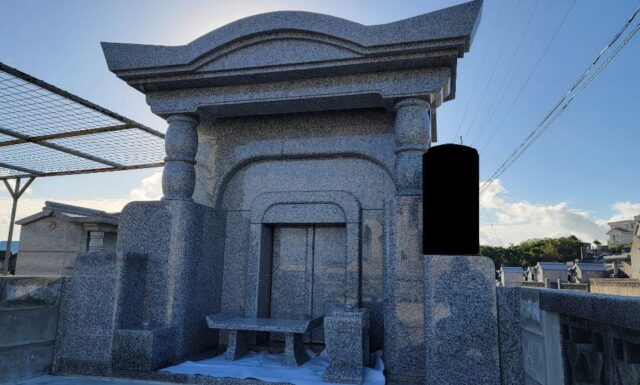 沖縄県南部 A家様のお墓新築工事のご注文。